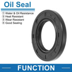 Set of 5 Oil Seal Rotary Shaft Seal 25x42x5mm for Various Models