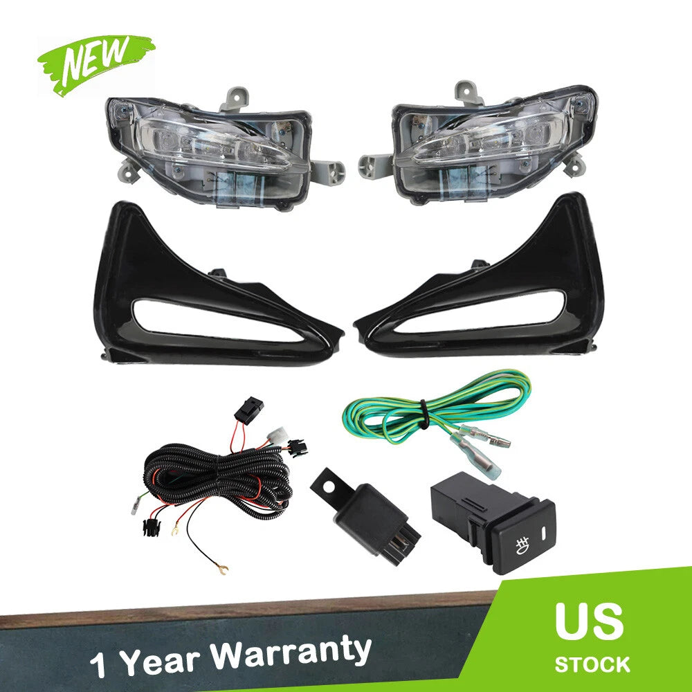 Fog Lamp Assembly for Toyota Corolla (2017–2019) with Wiring and Switch