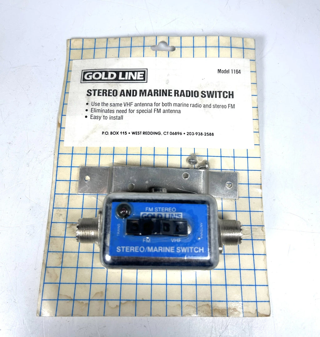 Gold Line 1164 Stereo & Marine Radio Switch for