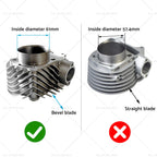 61mm Bore Piston Gasket Cylinder Kit for GY6 125cc 150cc 172cc (2000–2023)