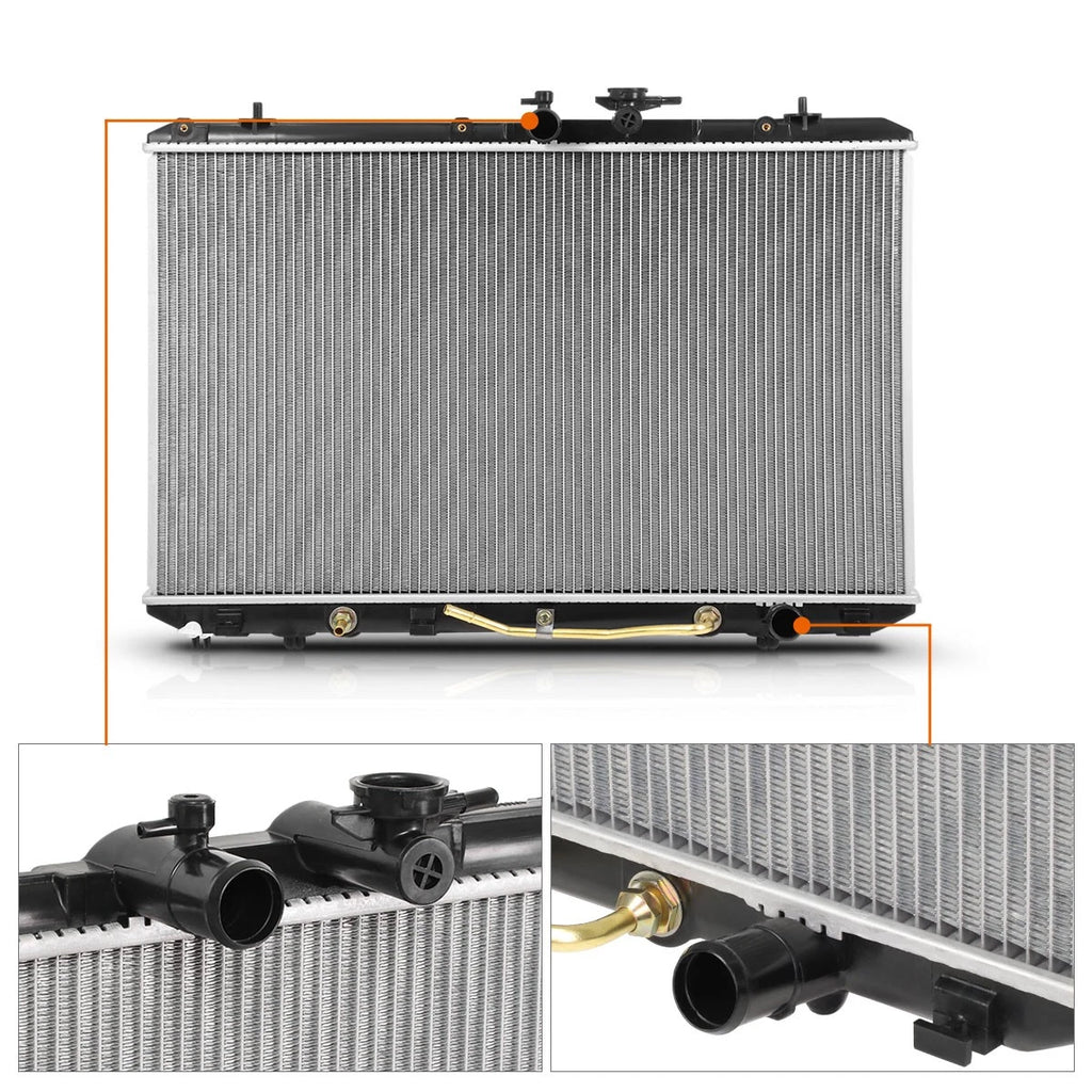 Aluminum Cooling Radiator DPI-13024 for Toyota Highlander V6 (2008–2013)