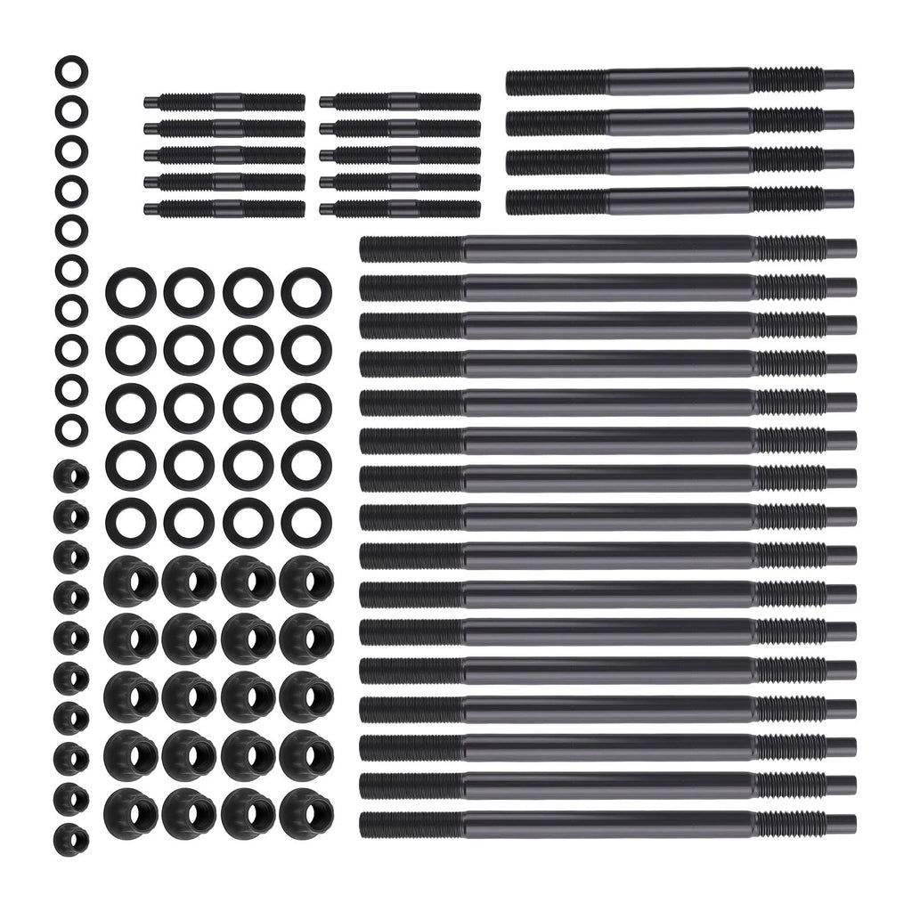 Engine Head Stud Kit for Chevy Camaro Pontiac (1998–2002) Black Oxide