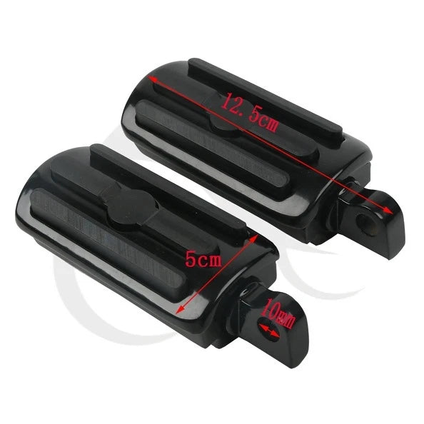 32mm Engine Guard Highway Foot Pegs for Adjustable Male Mount Kit (360°)