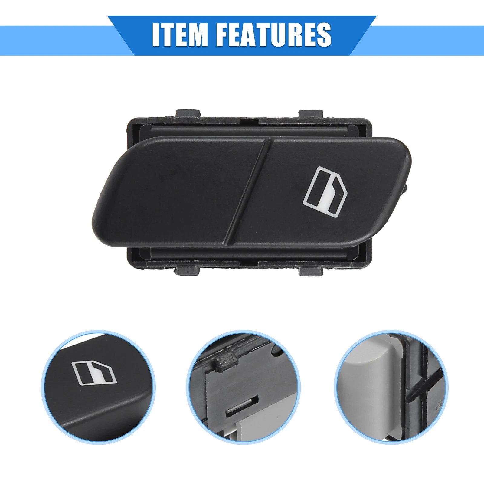 Window Control Switch for Volkswagen Polo 9N (2001–2009)