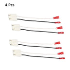4 Pcs Speaker Connector Harness Wiring Adapter for Dodge Ram Pickup Jeep