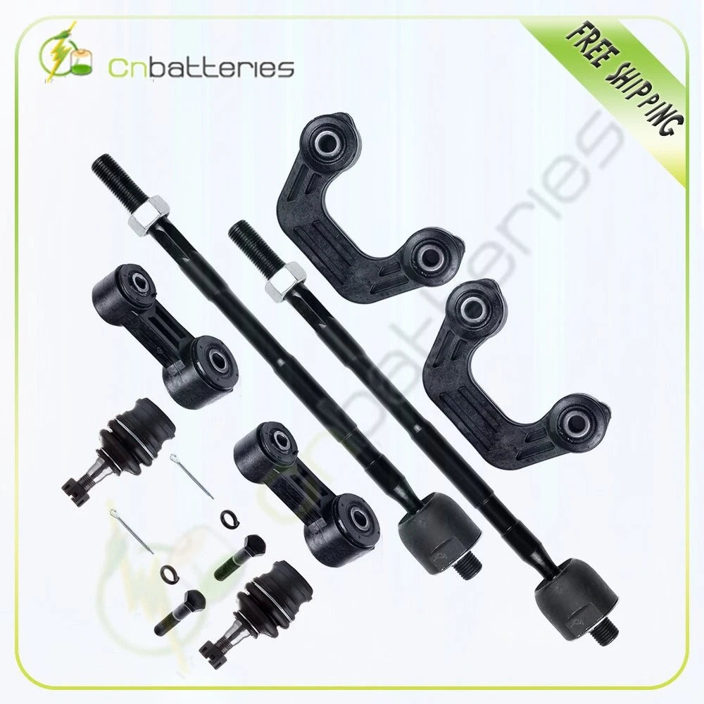 8pc Steering Parts Front Suspension Kit Tie Rod End for Subaru Impreza (1998–2001)