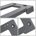 Front Bumper License Plate Mounting Bracket Kit for BMW 330i (2019–2021)