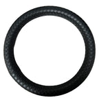 Steering Wheel Cover Black Cross Grids for Peterbilt Kenworth 18 Inch (18-19)