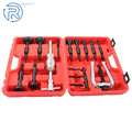 Set of 16 Inner Bearing Blind Hole Remover Extractors with Slide Hammer