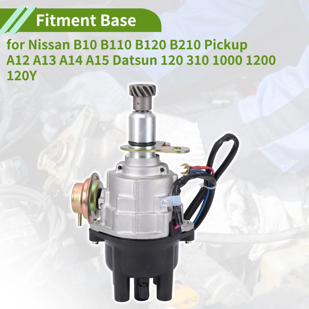 Ignition Distributor for Nissan B10 B110 B120 B210 A12 A13 A14 (1970–1978)