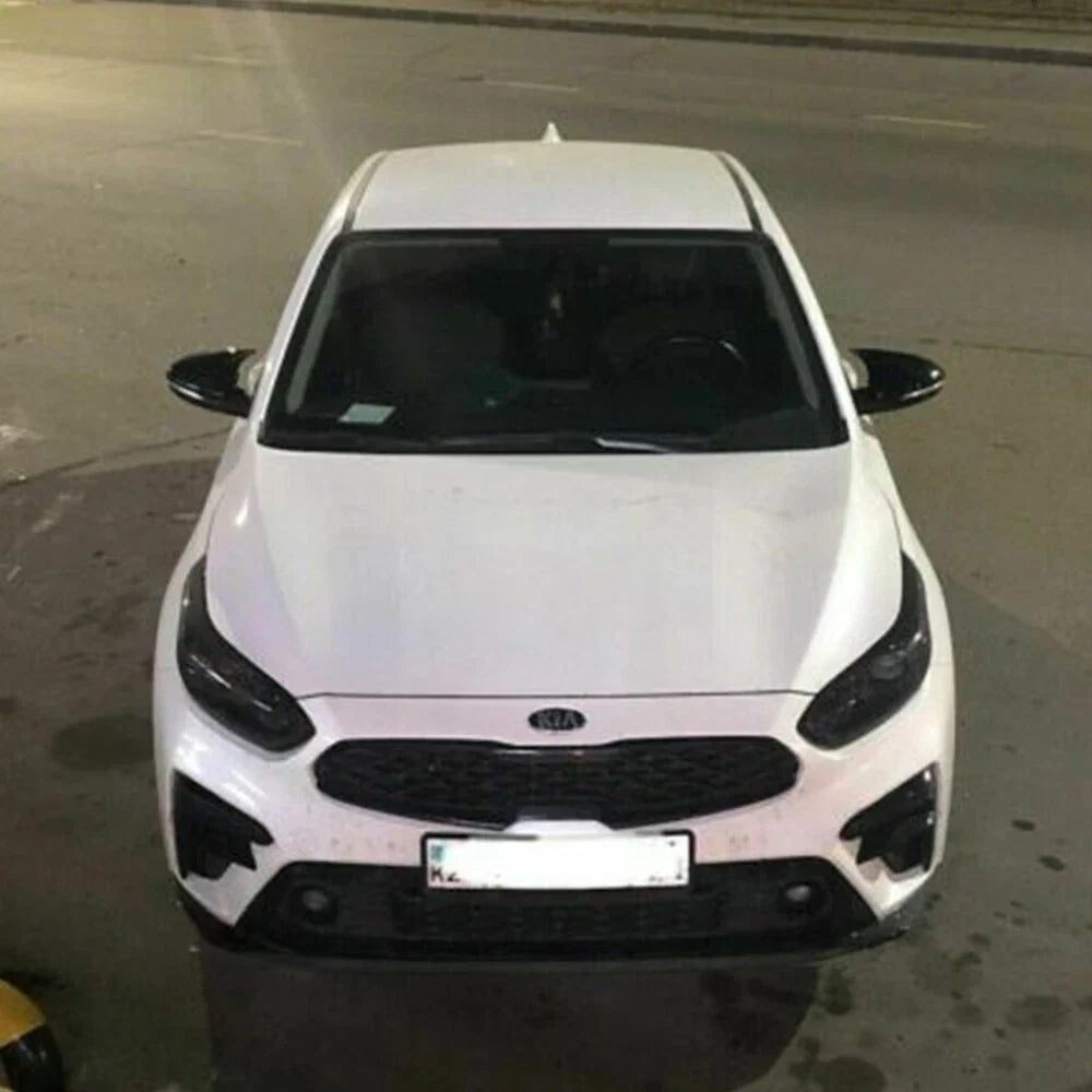 Gloss Black Mirror Cover Cap Trim for Kia K3 Forte (2019–2022)