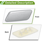 Front Left Washer Nozzle Cover for Toyota Prado (2012–2015) 8504560090 Silver Tone
