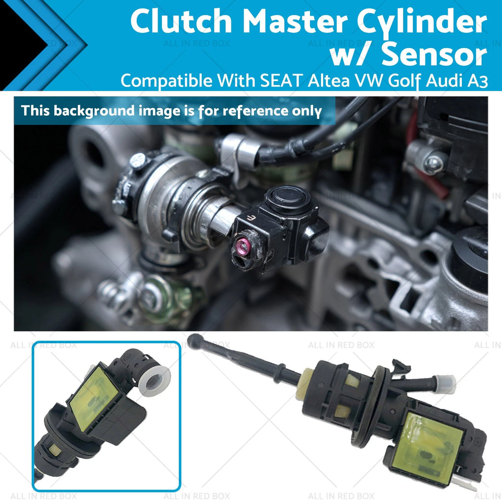 Clutch Master Cylinder w/ Sensor for Audi A3 VW Golf Jetta (2004–2013) 1K0721388G