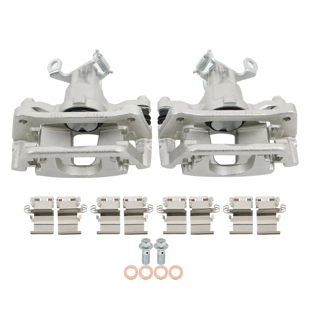 2X Rear Brake Calipers with Bracket for Dodge Journey (2012-2018)