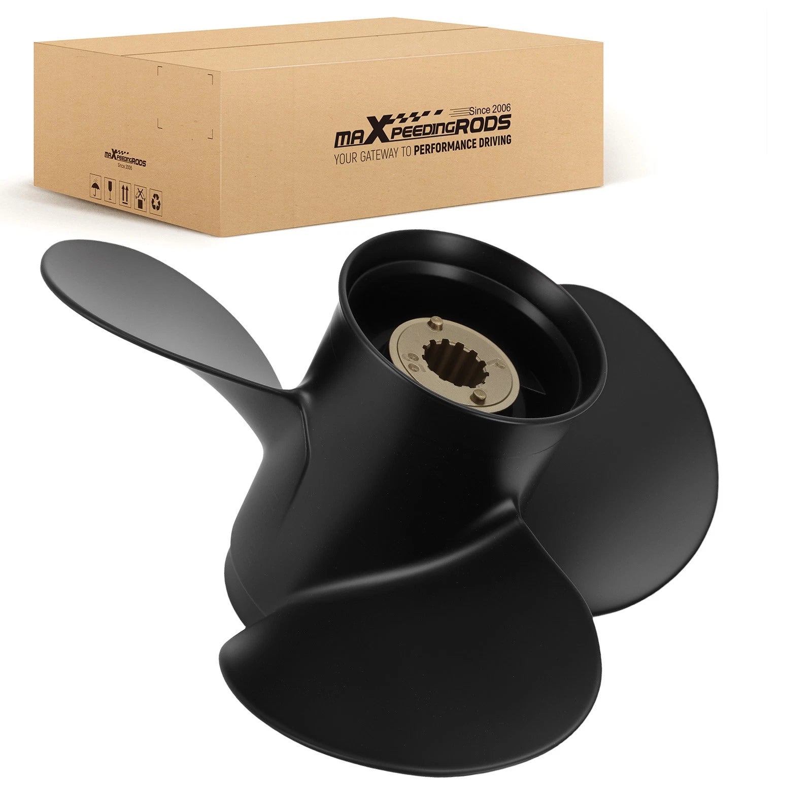 3 Blade Propeller for Mercury 30HP (2&4 Stroke) (48-85632A40) 10 7/8"x11"