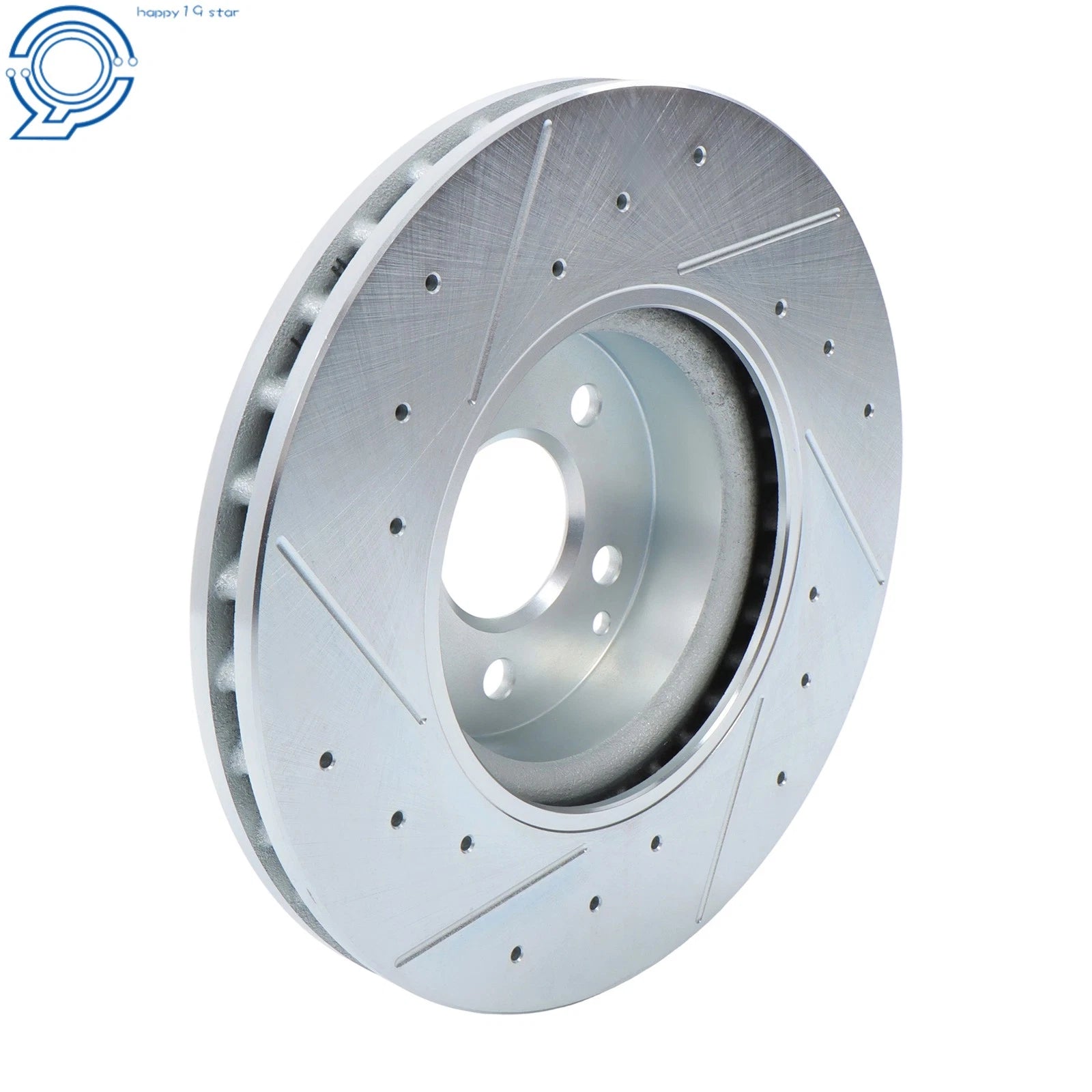 12x Drilled Brake Rotors & Ceramic Pads for Mercedes-Benz C300 (2015–2021)