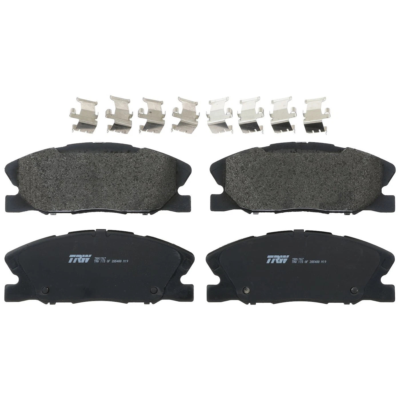 Set of 2 Brake Pad Sets for Dodge Charger (2014–2023)