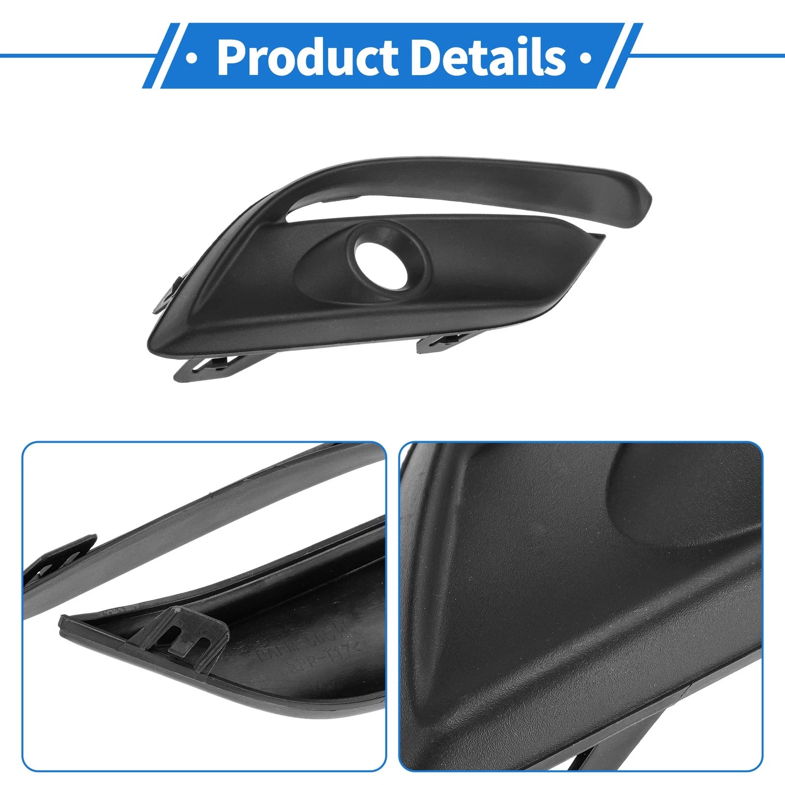 Front Right Fog Light Grill MA1039135/MA1039143 for Mazda 3 (2017–2018)