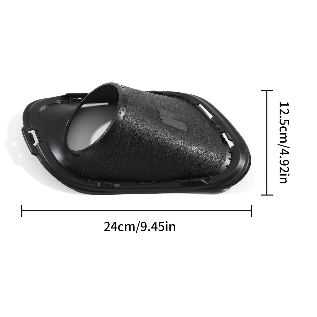 Set of 2 Front Bumper Fog Light Lamp Cover Bezels for Jeep Cherokee (2014–2018)