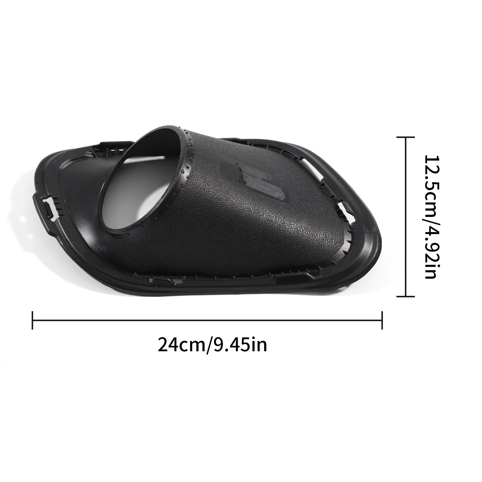 Set of 2 Front Bumper Fog Light Lamp Cover Bezels for Jeep Cherokee (2014–2018)