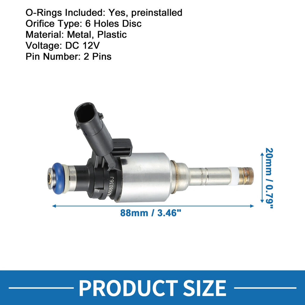 Fuel Injector 06H906036G/06J906036N for VW Passat B6 B7 (2005–2014)
