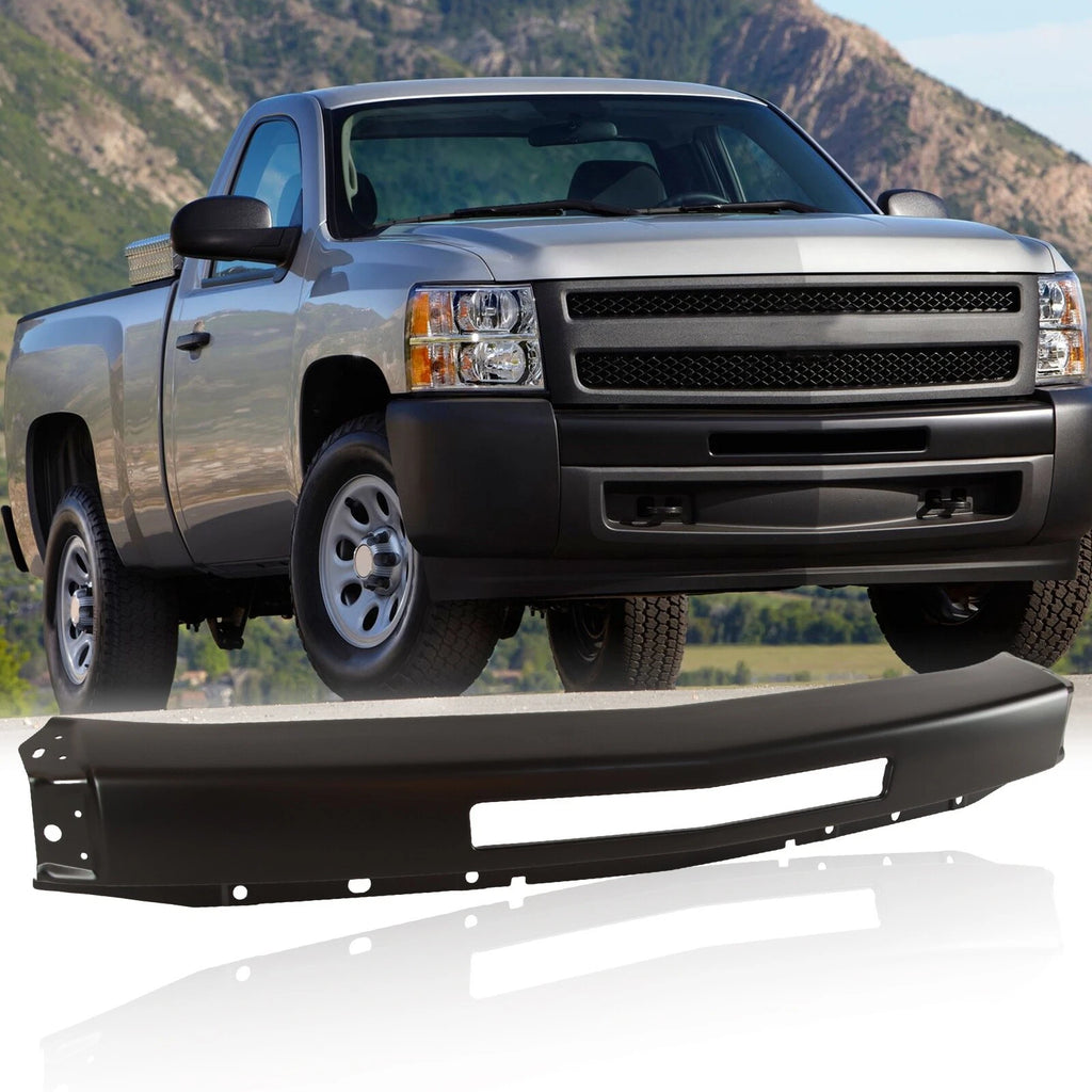 Primered Steel Front Bumper for Chevrolet Silverado (2007–2013)