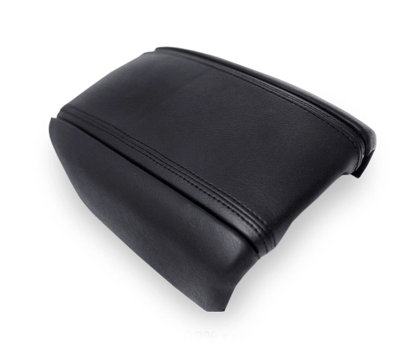 Center Console Lid Armrest Cover for Hyundai Azera (2006–2011) Black PVC Leather