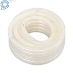 Clear Braided PVC Hose for Various Applications (50 Ft, 5/8" ID)