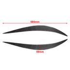 Carbon Fiber Headlight Eyelids Covers for Infiniti Q50 Q60 (2014-2022)