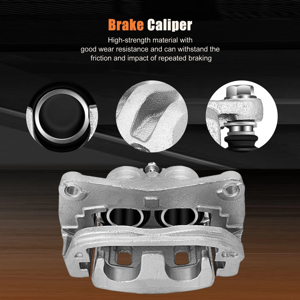 Brake Caliper w/ Bracket for Subaru Outback Legacy (2002–2014)