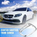 Chrome Shifter Trim Cover Panel for Mercedes Benz C240 CLK500 (2001–2005)