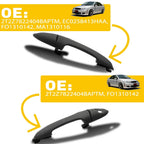 Set of 4 Outside Door Handles Black for Ford Focus Escape (2000–2007)