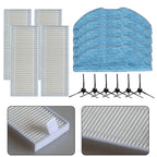 Mop Cloth and Side Brush Replacement Set for XPlorer S135 S140 (RR91C5WH)