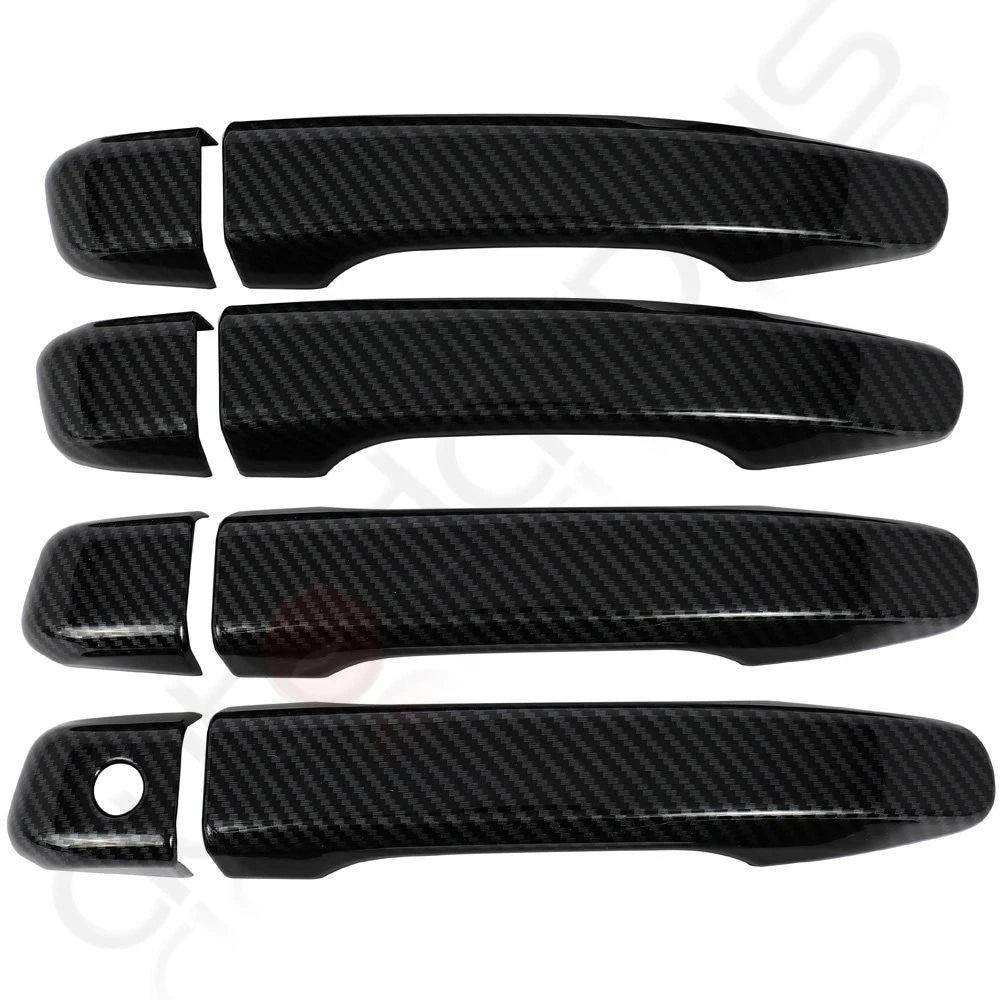 Set of 4 Door Handle Covers for Honda Accord (2018–2020) Carbon Fiber