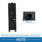 Front Power Window Switch for Ford Escape Focus Transit Connect (No.CV6Z14529A)