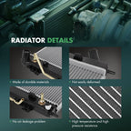 Radiator for Hyundai Elantra (2014–2016) & Kia Forte5 (2015–2018)
