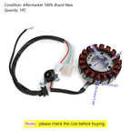 18-Pole Magneto Generator Stator for Yamaha YBR125ED/YB125SPD (2007–2014)