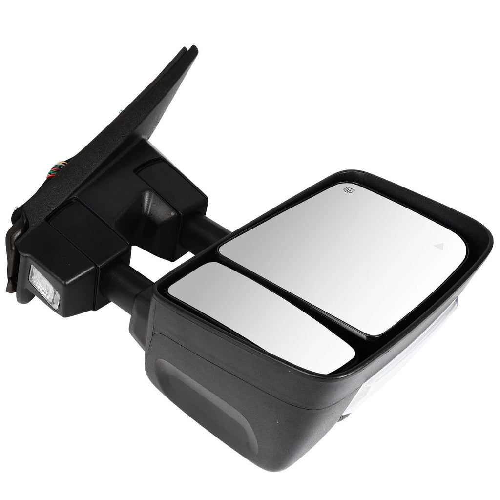 Power Heated Turn Signal Puddle Lamp Memory Mirror for Nissan Titan (2017–2021)