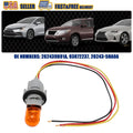 Headlight Turn Signal Bulb Socket Harness Set for Nissan Rogue Altima Pathfinder