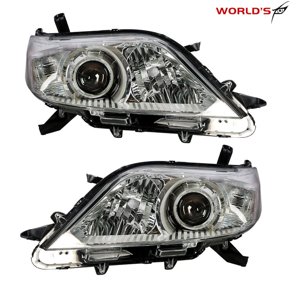Set of 2 Halogen Headlights for Toyota Sienna (2011–2020)