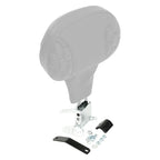 Black Backrest Pad for Harley Touring Road Street Glide (1988-2023)