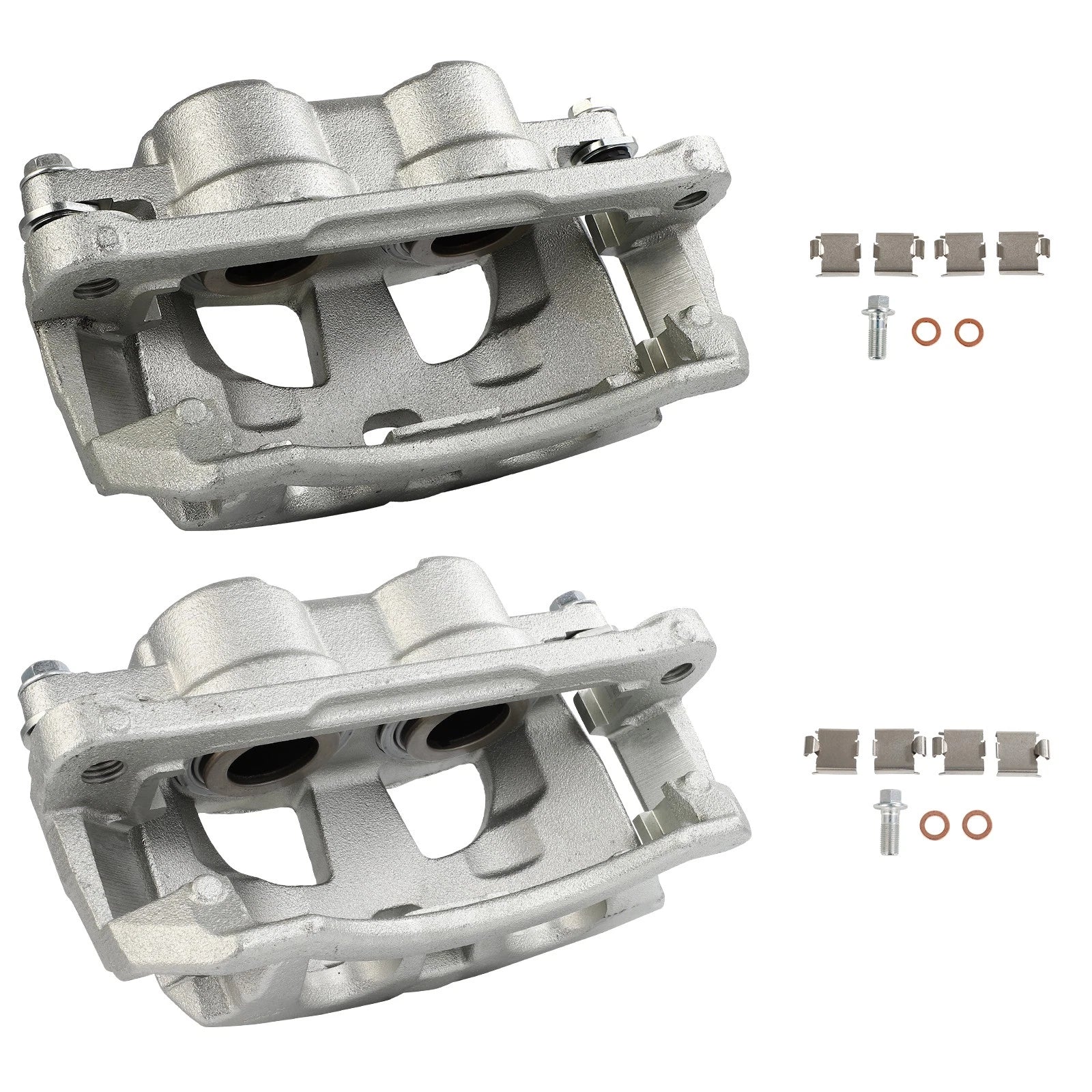 Front Brake Calipers for Dodge Ram 2500, 3500 (2009–2010) - Set of 2