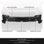 Front Bumper Face Bar for Chevy Silverado 1500 LTD (2019–2022) w/ Sensor Holes