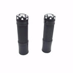 7/8" Black Rubber Handlebar Grip for Suzuki GSXR 600, Hayabusa, CB1300, CB600F
