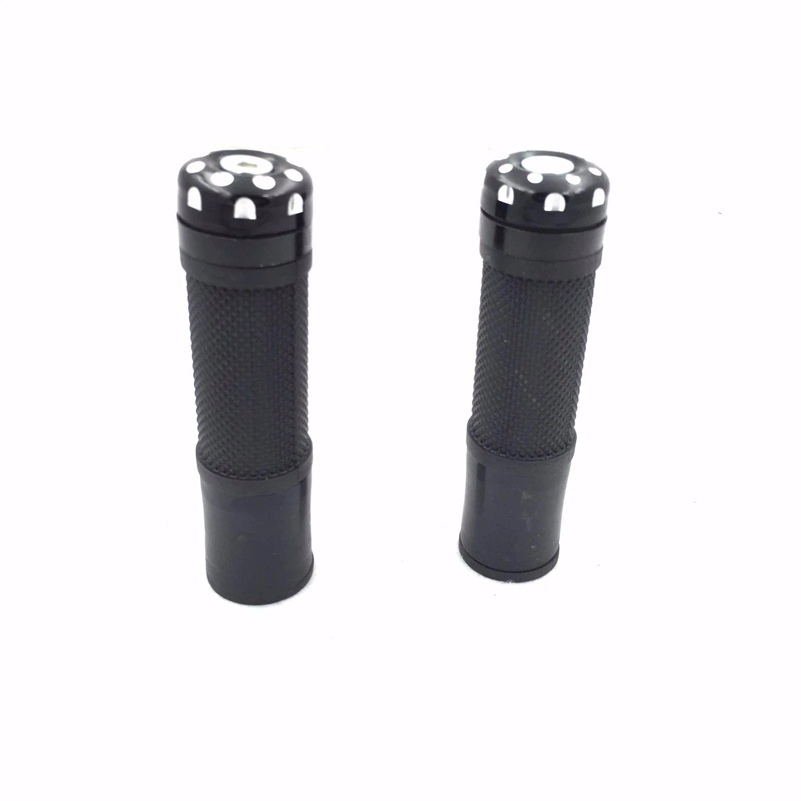 7/8" Black Rubber Handlebar Grip for Suzuki GSXR 600, Hayabusa, CB1300, CB600F
