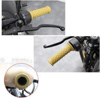 22mm Rubber Hand Grips for Cafe Racer Motorcycle Bikes