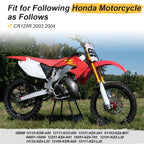Top End Rebuild Piston Gasket Kit for Honda CR125R (2003–2004) 54mm Standard Bore