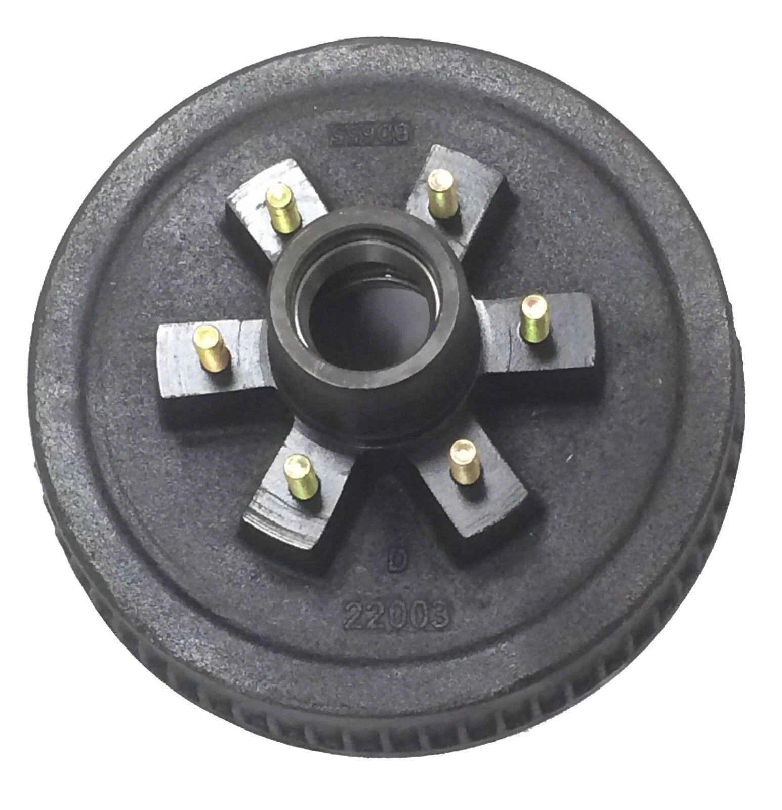 12" x 2" Trailer Brake Drum for 5200-6000 lbs Axle (6 on 5.5" BC) - 22003