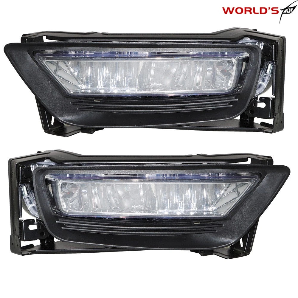 Set of 2 Front Fog Lights with Switch for Honda Accord Sedan (2013–2015)