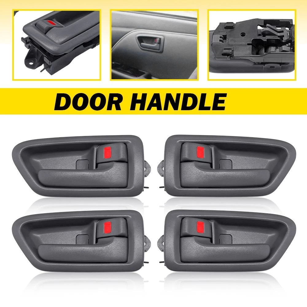 Set of 4 Door Handles for Toyota Camry (1997–2001) Gray Interior